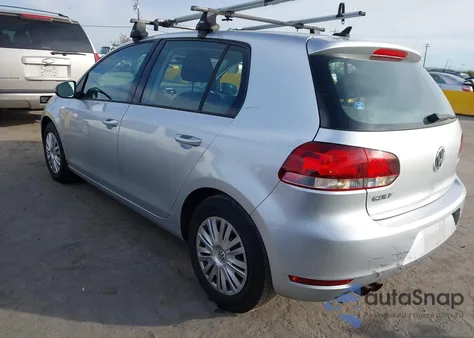 2012 Volkswagen Golf 2.5L 4-Door из США, поврежденный, VIN WVWDB7AJ3CW278470